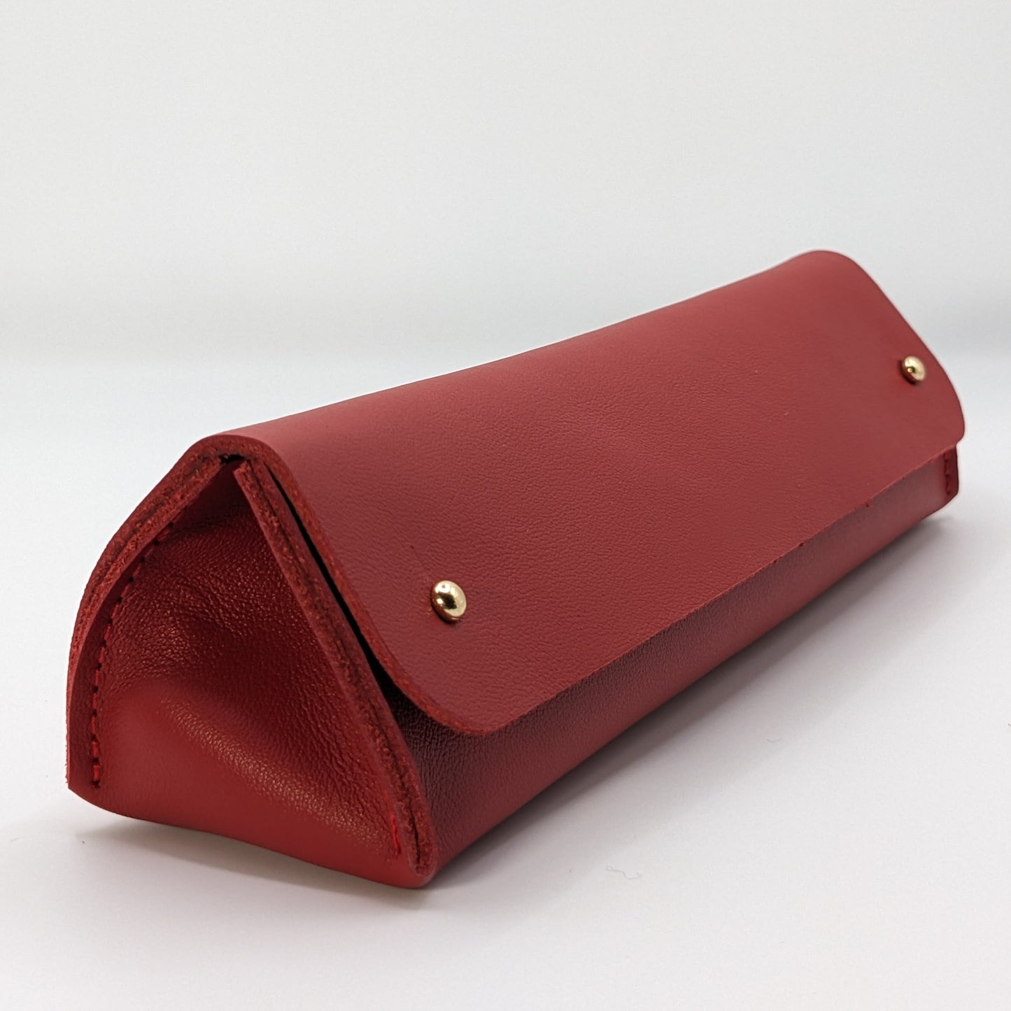 Red Triangle Pen Case