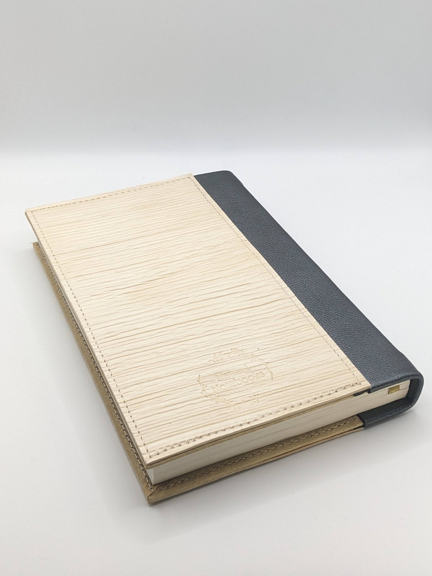 Large Slate Natural Notebook
