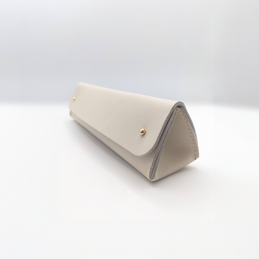 Nude Triangle Pen Case