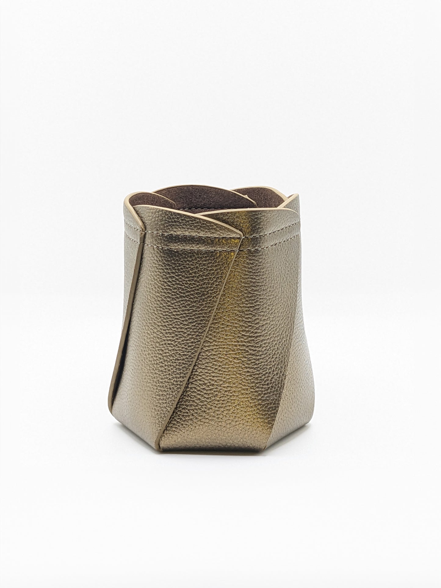 Gold Pen Cup