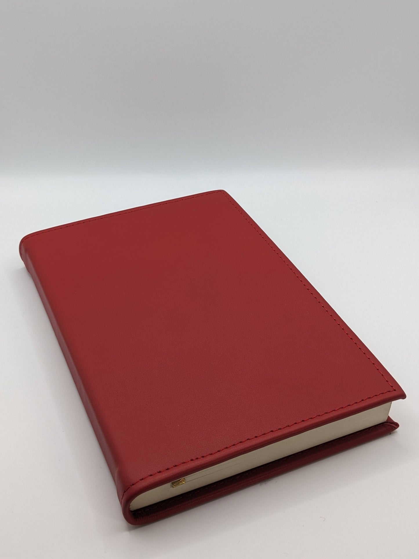 Large Red Leather Notebook