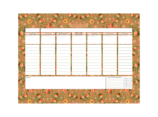 Weekly Planner - Sienna Peaches